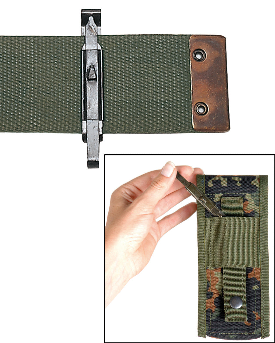 Passant de ceinturon coulissant type US Mil-Tec keeper pour ceinturon de combat