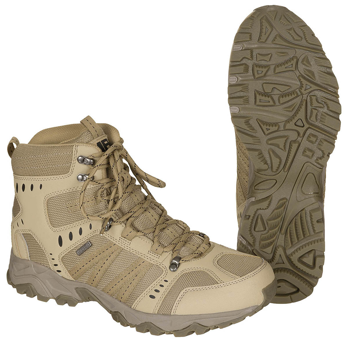 Chaussures d'intervention montantes MFH Professional Tactical à membrane HBR respirante