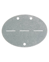 Plaque d'identité type WH Mil-Tec en aluminium, reproduction d'un modèle historique