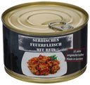 Conserve de plat cuisiné MFH 400 g à base de porc prête à réchauffer