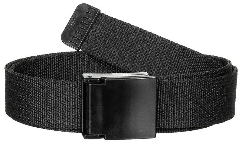 Ceinture type US MFH Stealth en polyester 4 cm à boucle plastique réglable