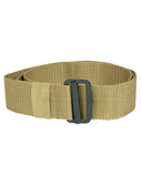 Ceinture de pantalon type BDU Mil-Tec en polyester 4,5 cm boucle plastique sans métal