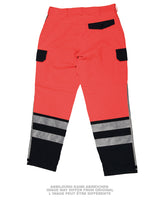 Pantalon de service de secours Bundeswehr en coton-polyester, surplus d'occasion