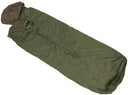 Sac de couchage hongrois de 200 x 85 cm, surplus d'occasion pour le transport et le rangement