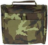 Trousse de toilette à suspendre MFH en polyester 23 x 26 cm avec miroir amovible