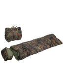 Sac de couchage Mil-Tec Pilot 185 x 75 cm doublure coton confort 4 °C norme ISO 23537-1