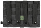 Porte-chargeur triple MOLLE MFH à quatre sangles de fixation, 25 x 19 x 5 cm