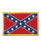 Ecusson drapeau confédéré Mil-Tec en polyester et coton pour tenue et paquetage