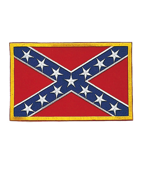 Ecusson drapeau confédéré Mil-Tec en polyester et coton pour tenue et paquetage