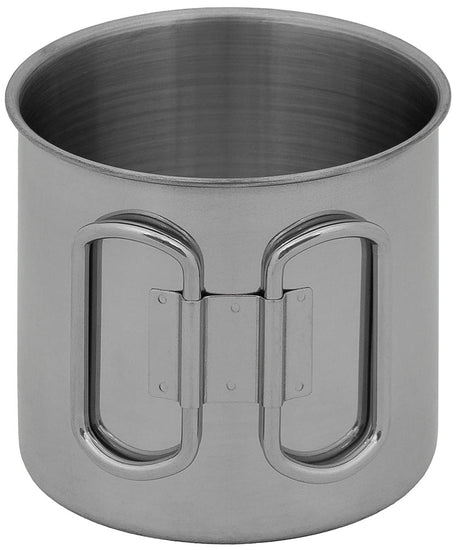 Quart Fox Outdoor en acier inoxydable 450 ml à deux anses rabattables 120 g