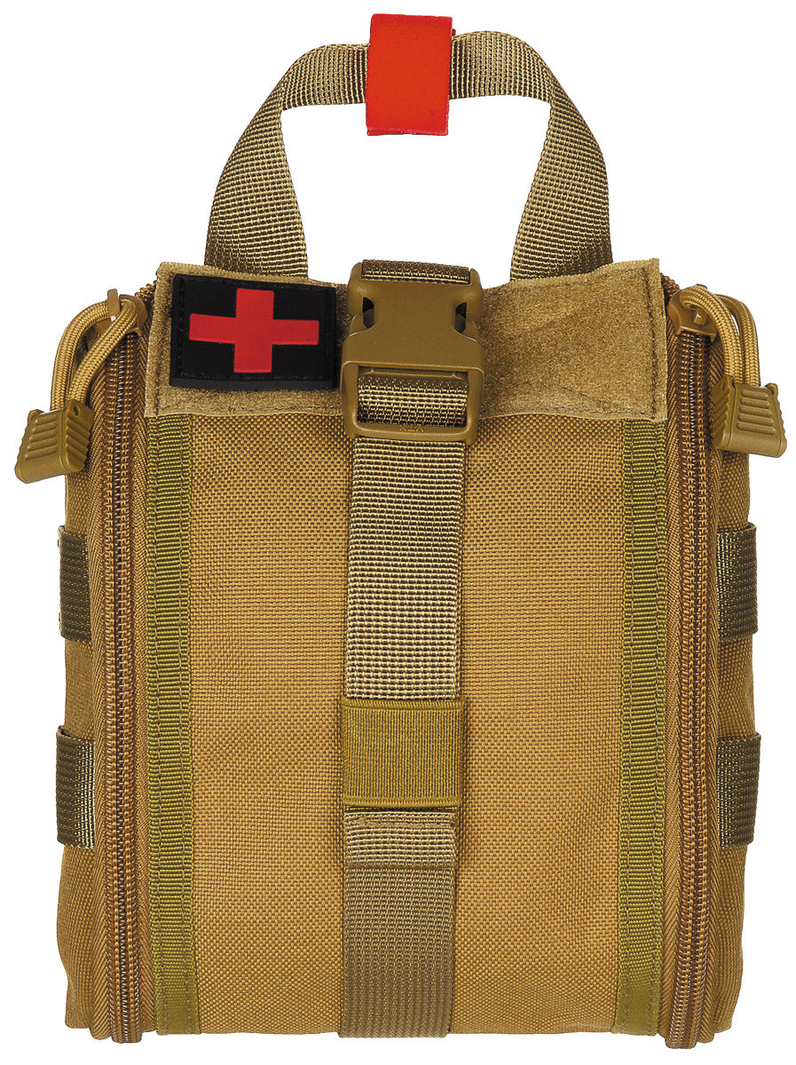 Pochette médicale MFH IFAK MOLLE petit format 16 x 18 x 8 cm en polyester