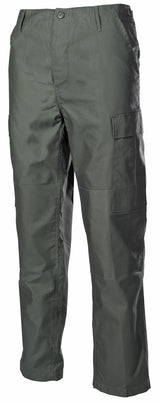 Pantalon de combat US BDU MFH polycoton 65/35 genoux et fessier renforcés six poches