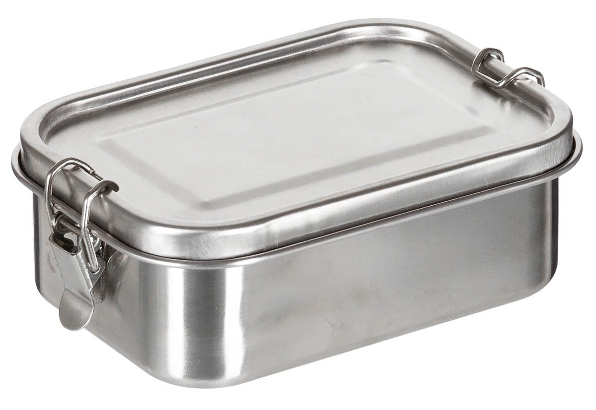 Boîte-repas Fox Outdoor Premium en acier inoxydable 0,7 ou 1 l à joint silicone