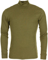 Sous-pull à col roulé britannique anti-feu, surplus d'occasion, lot de 10