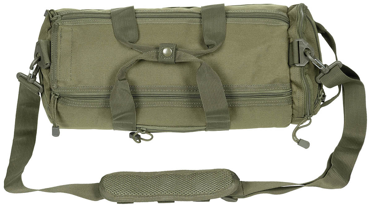 Sac d'intervention rond MFH MOLLE 12 L avec bandoulière matelassée amovible