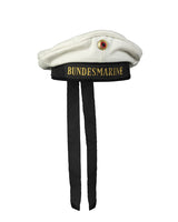 Casquette de marine Mil-Tec type Bundesmarine en laine avec bandeau et cocarde inclus