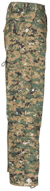 Pantalon de combat US ACU MFH Rip Stop 100 % coton huit poches logements genouillères
