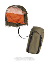 Sac de couchage d'été de l'armée tchèque à garnissage Thinsulate, occasion