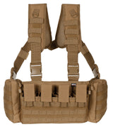Gilet Chest Rig MFH Professional Mission 1,2 kg à quatre porte-chargeurs