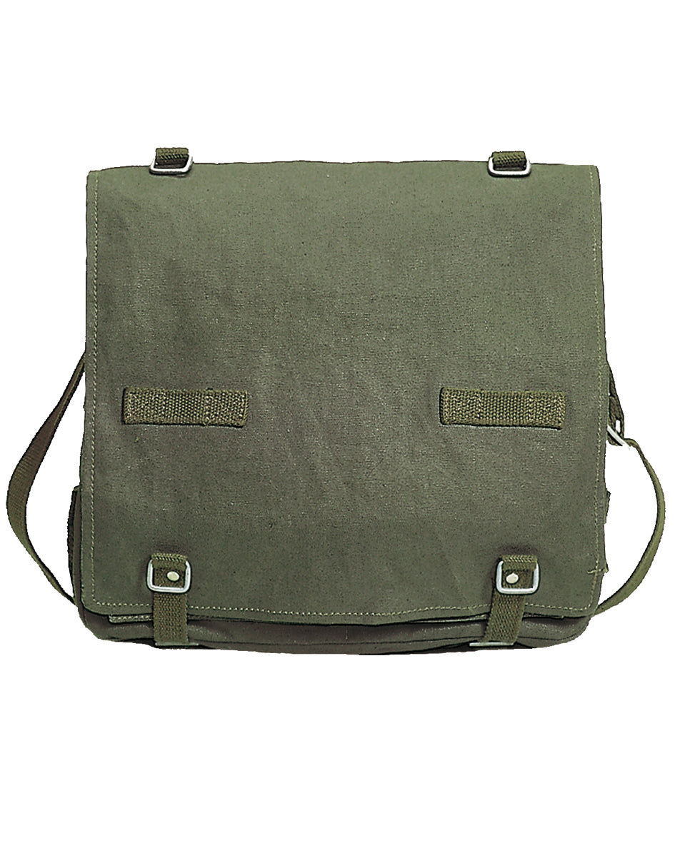 Sacoche Mil-Tec type Bundeswehr en coton 33 x 23 x 11 cm avec sangle de 5 cm