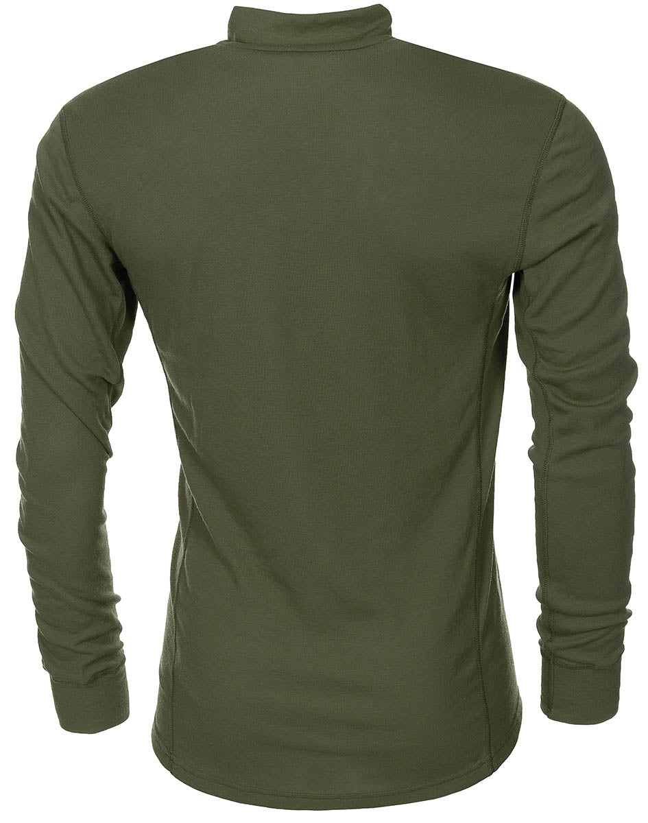 Maillot de corps néerlandais Odlo à fermeture à glissière, surplus d'occasion, lot de 10