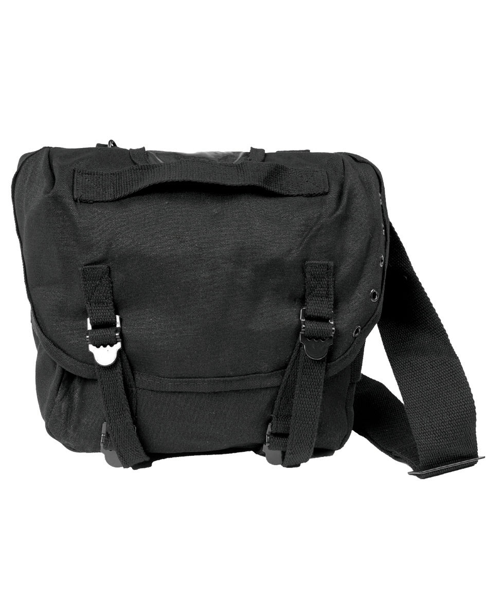 Sacoche type US M67 Mil-Tec en coton 33 x 23 x 11 cm avec sangle réglable 5 cm