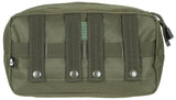 Pochette utilitaire MOLLE MFH grand format à ouverture intégrale, 25 x 13,5 x 9 cm