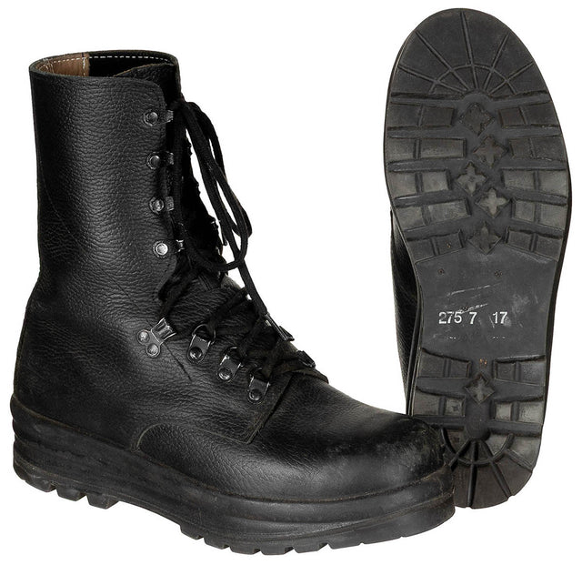 Chaussures de combat suisses M 95, surplus d'occasion pour la marche, lot de 5