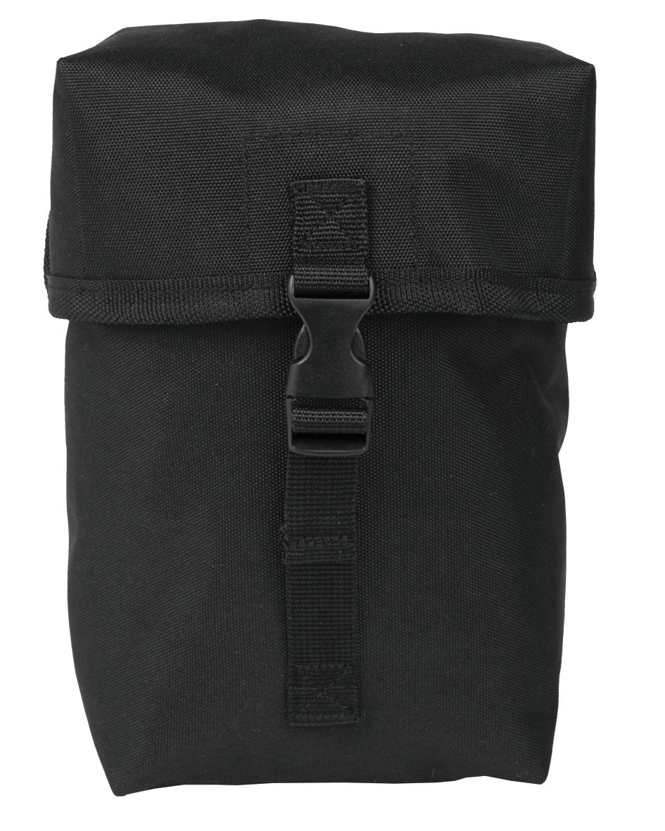 Pochette multi-usages Mil-Tec en polyester enduit PVC 16 × 10 × 21 cm avec œillet de drainage