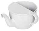 Tasse à bec en émail tchèque, surplus comme neuf pour le bivouac et la popote