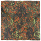 Bandana MFH en coton 55 x 55 cm, carré classique à porter au cou ou sur la tête