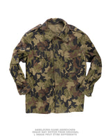 Blouse de combat roumaine, veste de campagne en surplus d'occasion