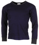 Maillot de corps néerlandais à manches longues tout coton, surplus d'occasion, lot de 10