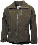Veste thermique autrichienne en polaire, surplus d'occasion, lot de 5