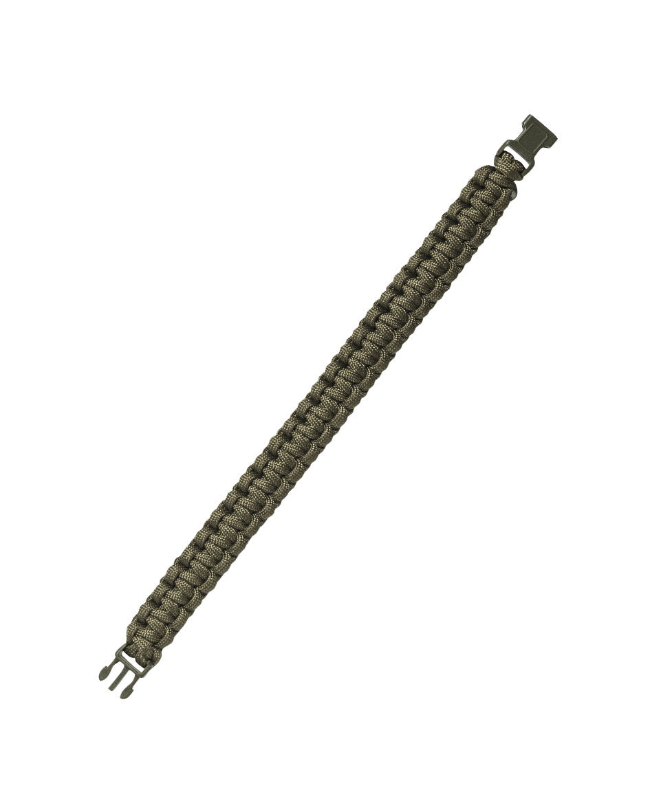 Bracelet paracorde Mil-Tec polyester tressé fermoir 15 mm corde 400 lb soit 181 kg