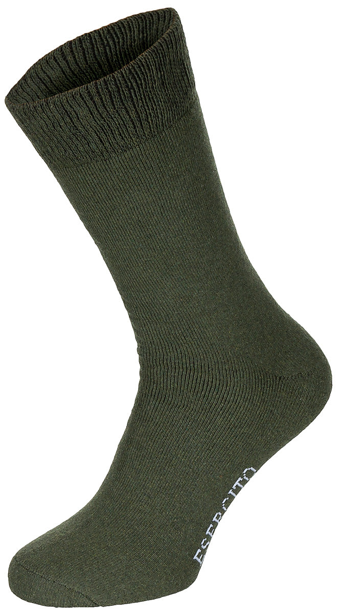 Chaussettes MFH Esercito mi-longues lot de trois paires 55 % polyester extensible