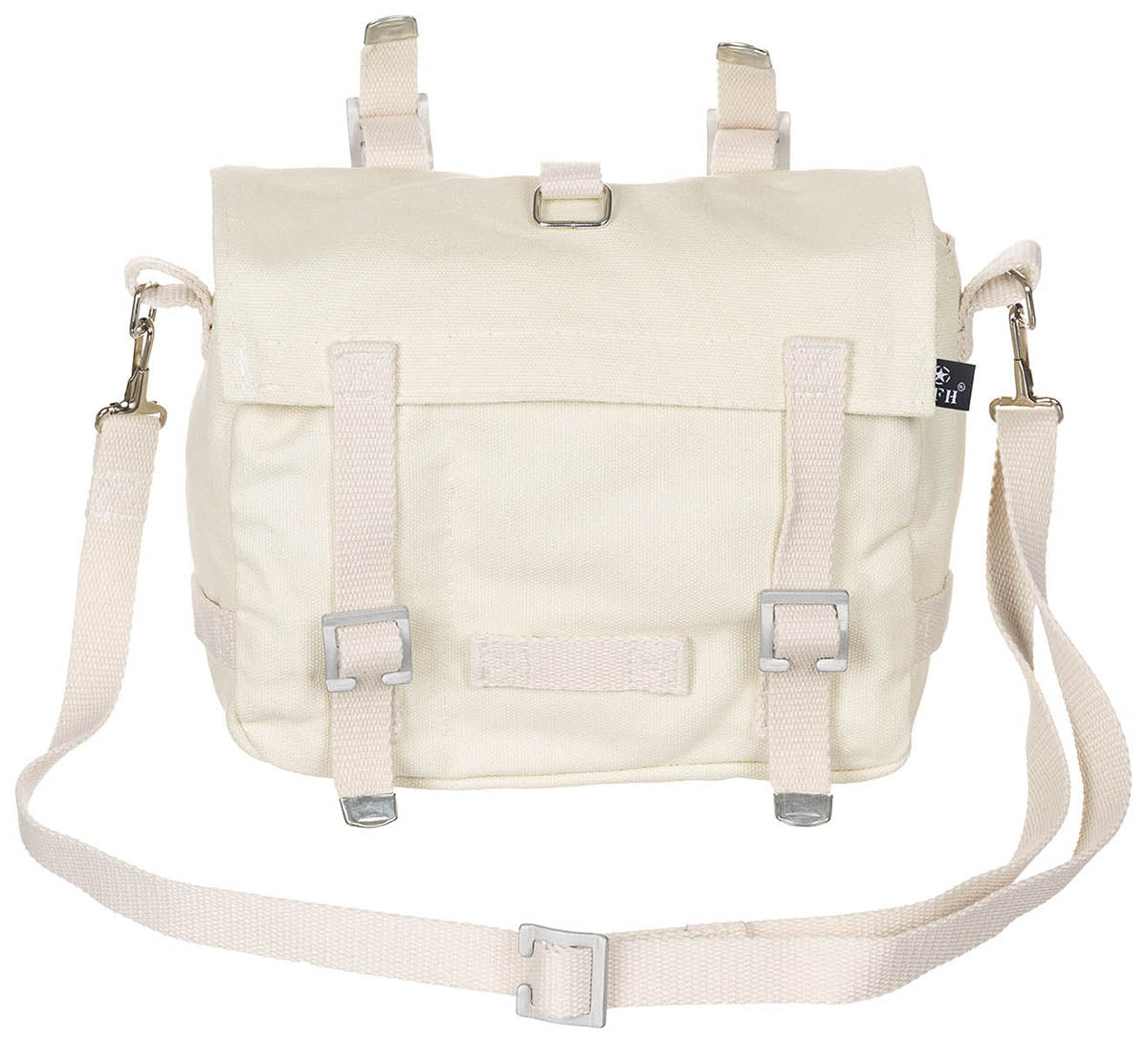 Sacoche de combat type BW MFH 4 l en toile de coton avec bandoulière amovible