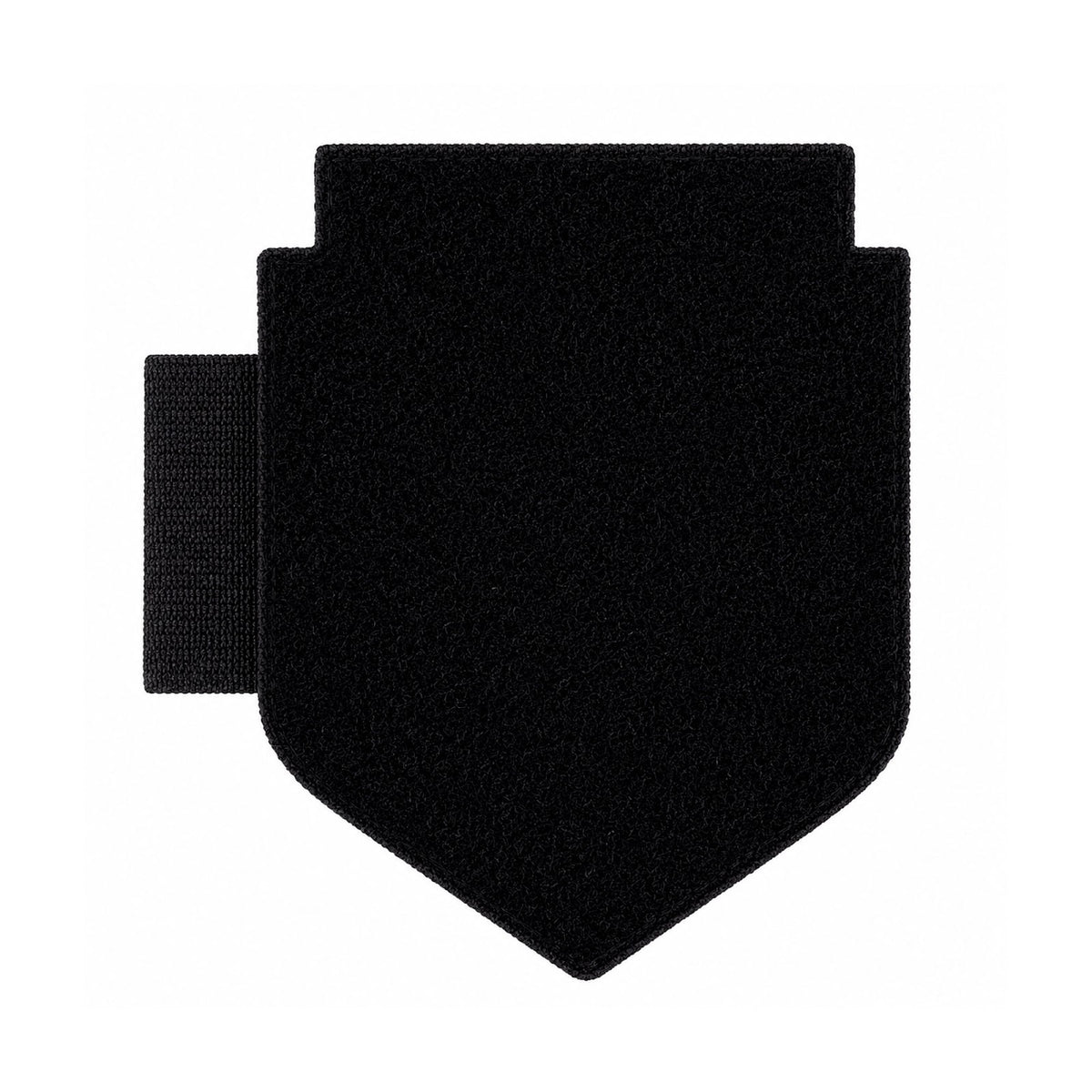 Porte-écusson auto-agrippant 64 x 87 mm avec emplacement pour stylo