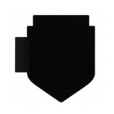 Porte-écusson auto-agrippant 64 x 87 mm avec emplacement pour stylo