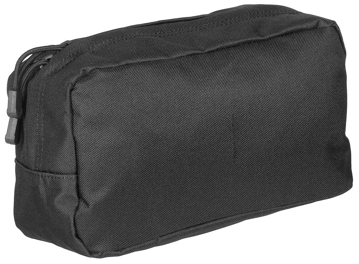 Pochette utilitaire MOLLE MFH grand format à ouverture intégrale, 25 x 13,5 x 9 cm