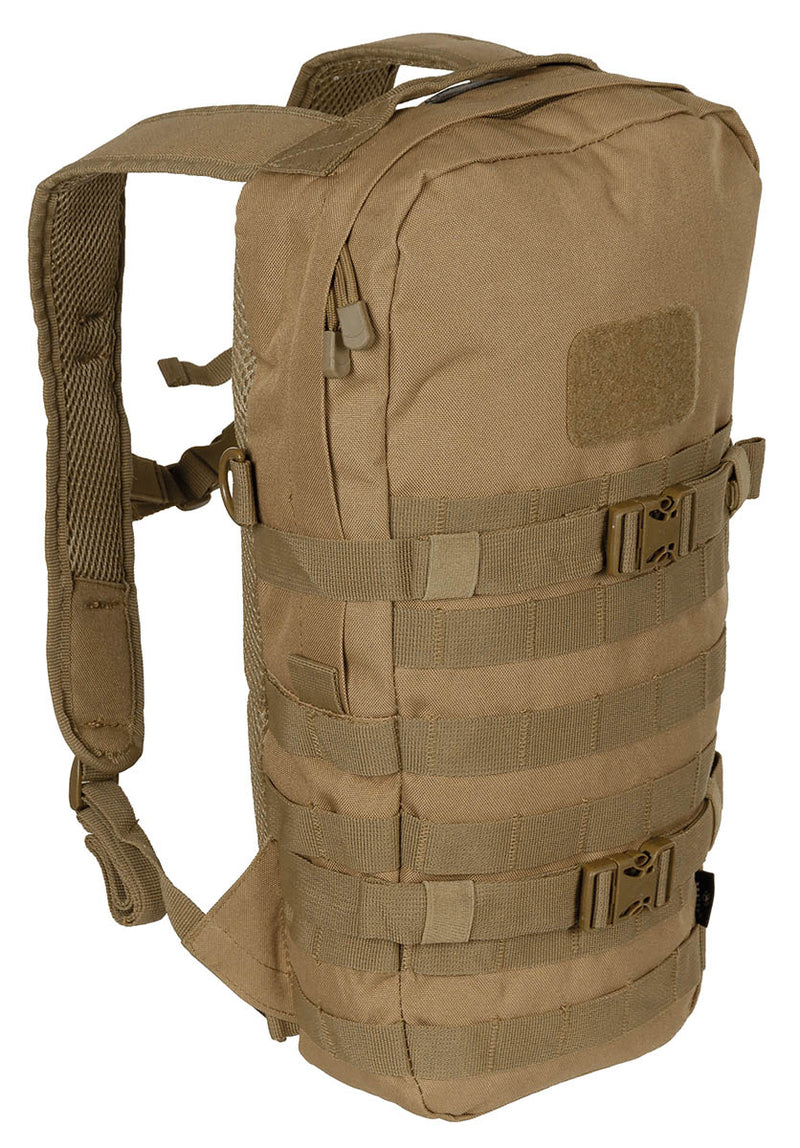 Sac à dos Daypack MFH 9 l en polyester compatible MOLLE et système d'hydratation