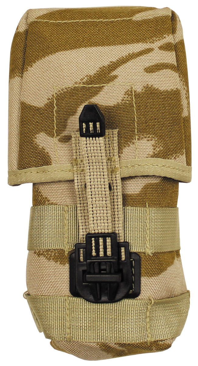 Porte-chargeur britannique à fixation MOLLE de 20 x 8 x 7 cm, surplus comme neuf, lot de 5