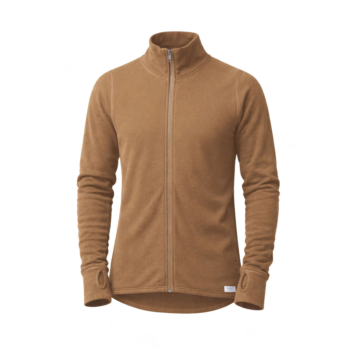 Veste chaude Artica Trek laine Mérinos 400 g/m² col montant à glissière dos allongé