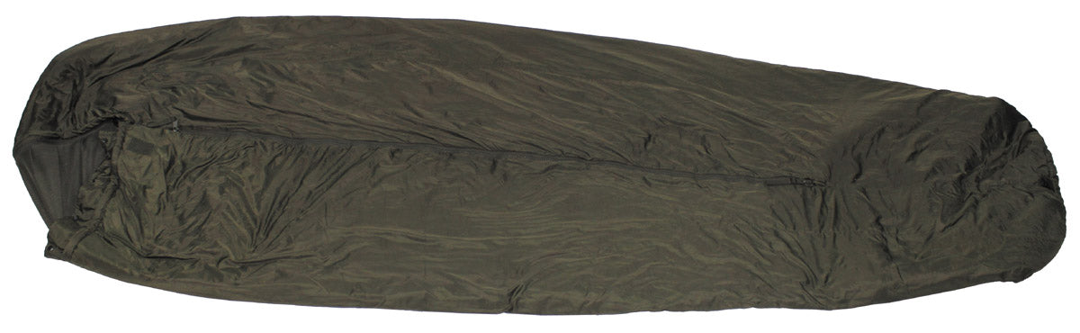 Sac de couchage sarcophage néerlandais tout polyester, surplus d'occasion