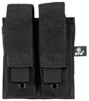 Porte-chargeur double petit format MOLLE MFH, logements 4 x 12 x 2,5 cm