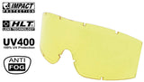 Verres de rechange KHS HLT antibuée pour lunettes-masque Tactical réf. 25902