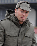 Bonnet d'hiver Mil-Tec type Bundeswehr en coton à doublure laine et intérieur pelucheux