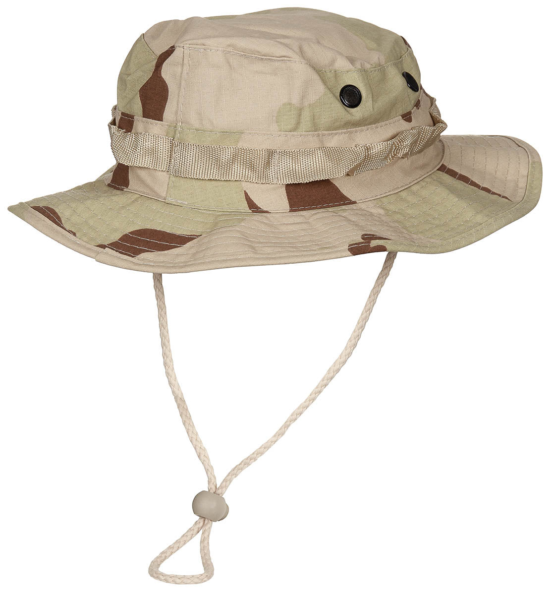 Chapeau de brousse US GI Boonie MFH en coton Rip Stop à passants périphériques