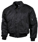 Blouson de vol MFH US CWU doublé en nylon à bords-côtes doubles grandes tailles