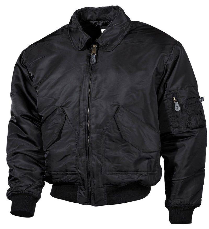 Blouson de vol MFH US CWU doublé en nylon à bords-côtes doubles grandes tailles